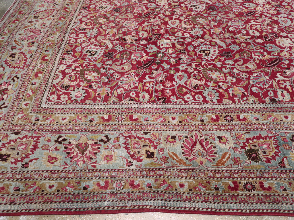 Antique Persian Mashad Carpet, No.24848 - Galerie Shabab
