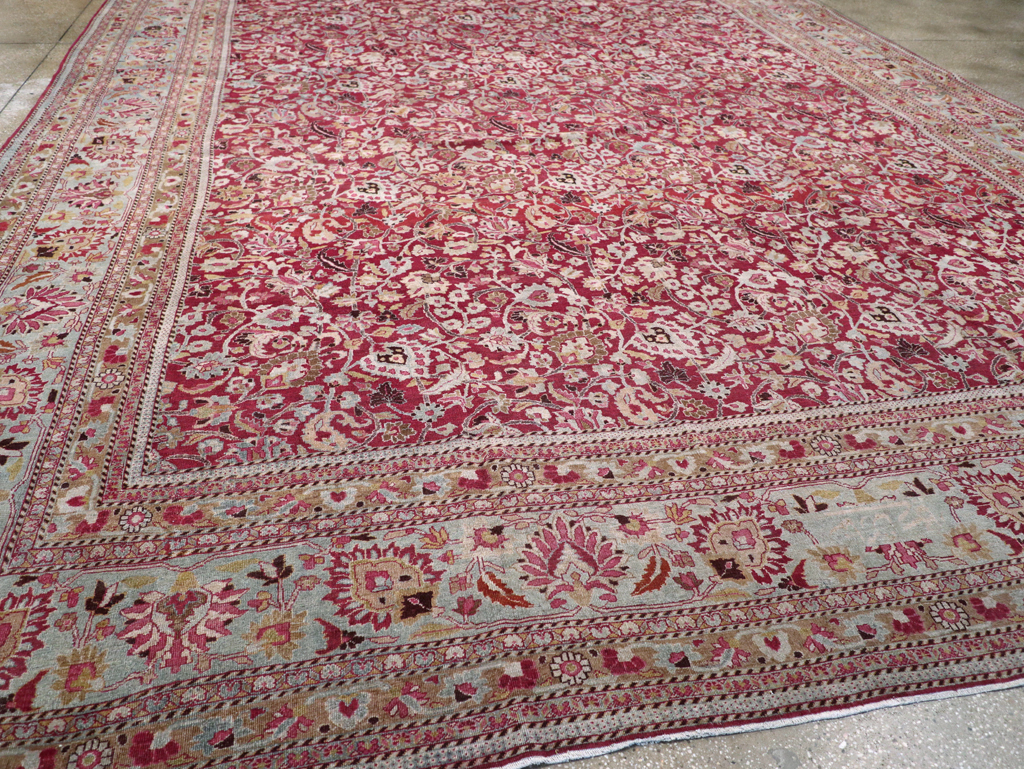 Antique Persian Mashad Carpet, No.24848 - Galerie Shabab