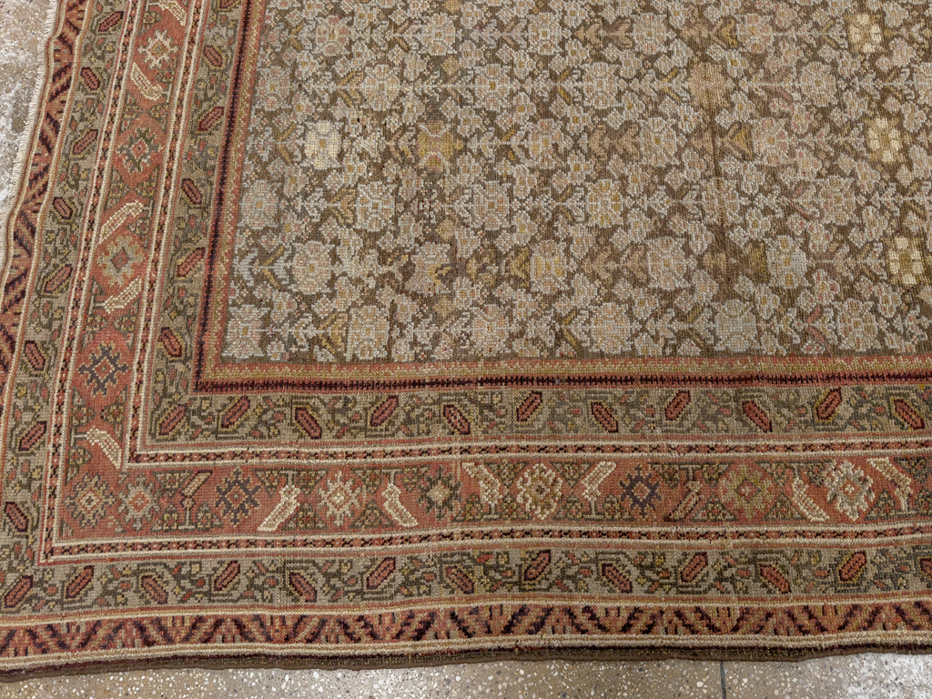 Antique Persian Malayer Gallery Carpet, No.24851 - Galerie Shabab