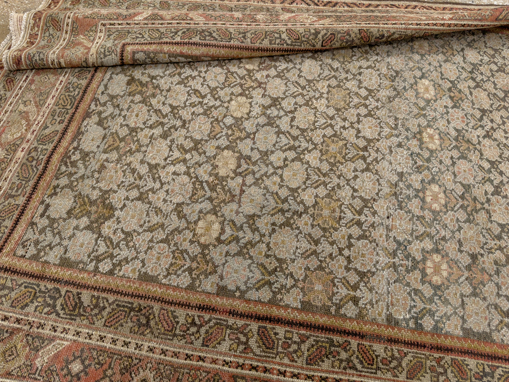 Antique Persian Malayer Gallery Carpet, No.24851 - Galerie Shabab