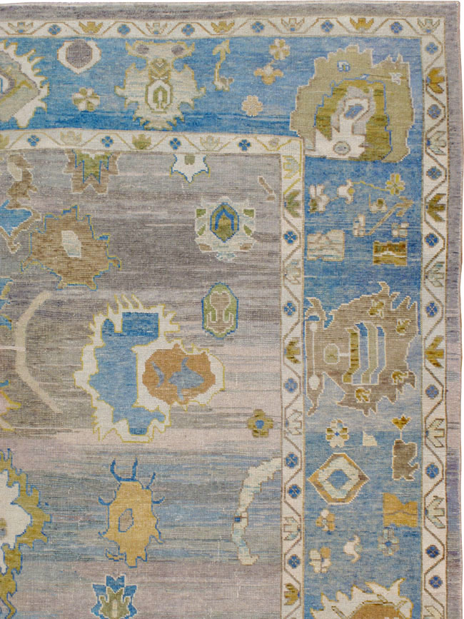An Oushak Carpet, No.24858 - Galerie Shabab
