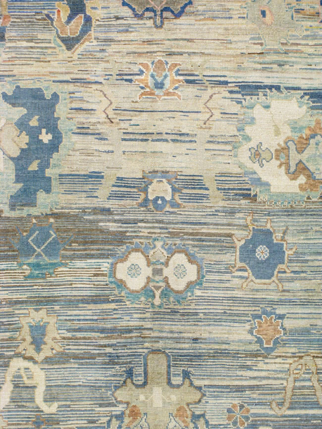 Modern Turkish Oushak Large Carpet, No.24861 - Galerie Shabab