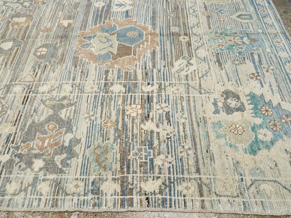 Modern Turkish Oushak Large Carpet, No.24861 - Galerie Shabab