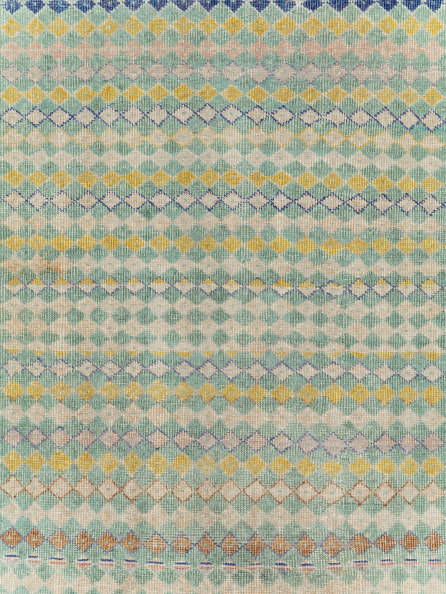 Vintage Turkish Anatolian Gallery Carpet, No.24867 - Galerie Shabab