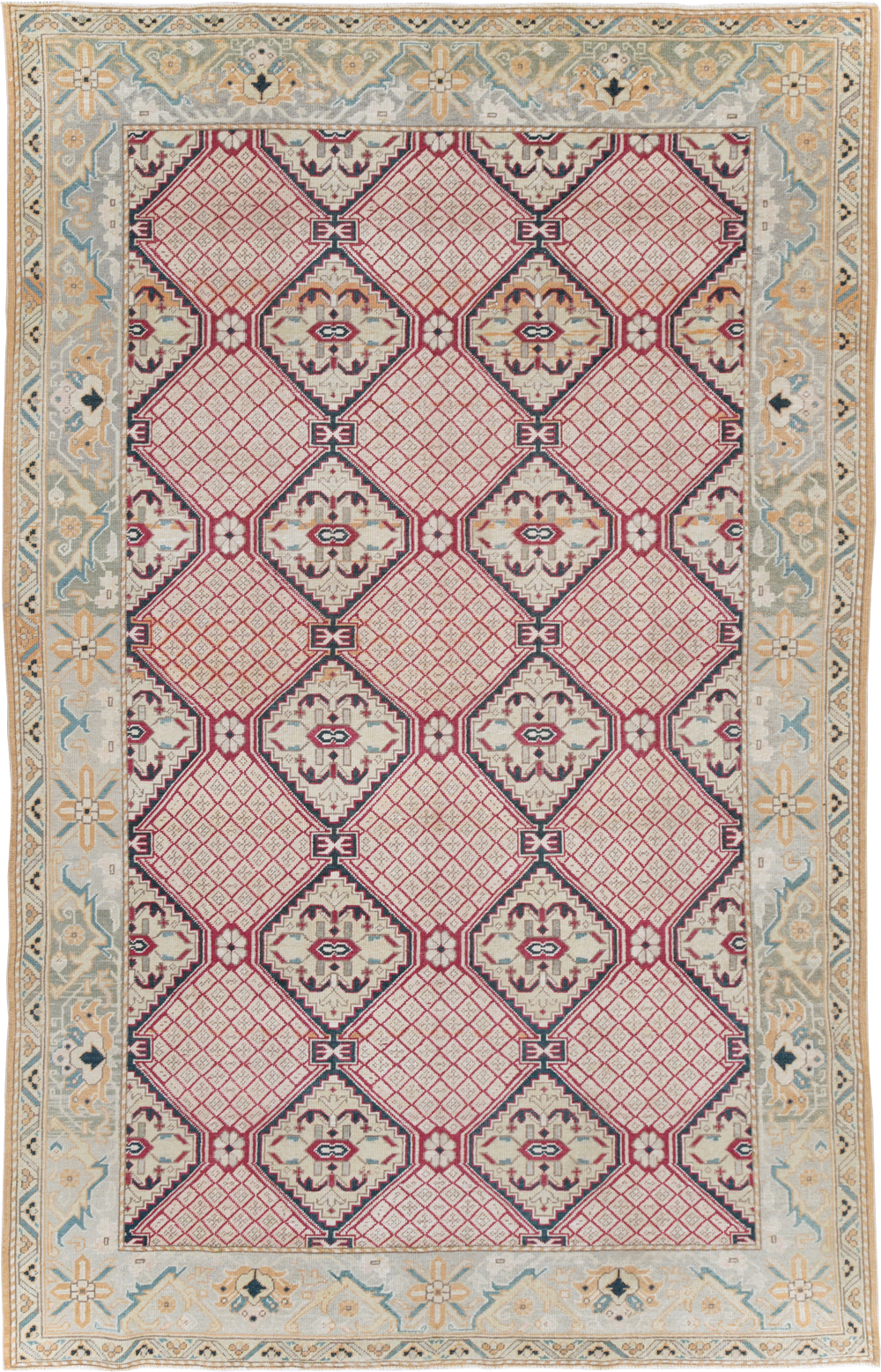 Vintage Turkish Sivas Carpet, No.24868 - Galerie Shabab