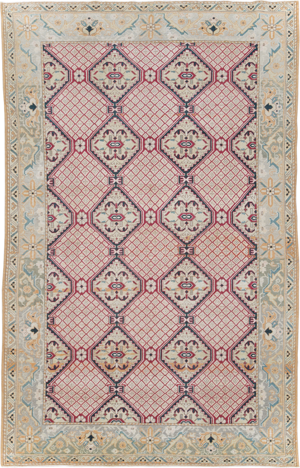 Vintage Turkish Sivas Carpet, No.24868 - Galerie Shabab