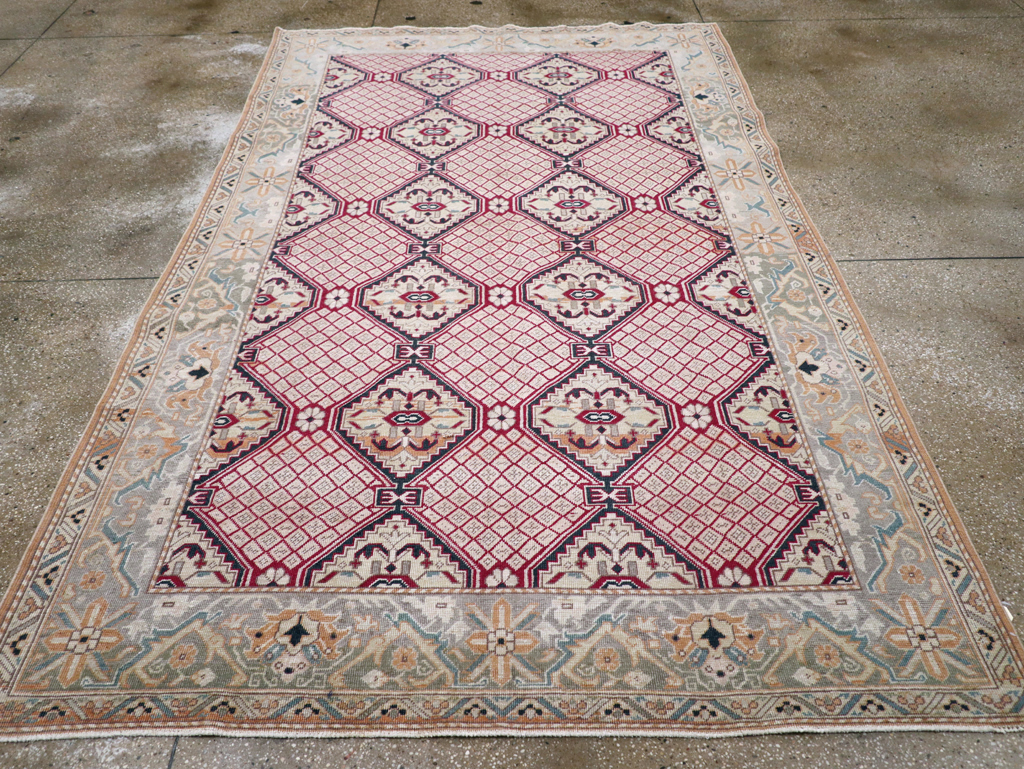 Vintage Turkish Sivas Carpet, No.24868 - Galerie Shabab