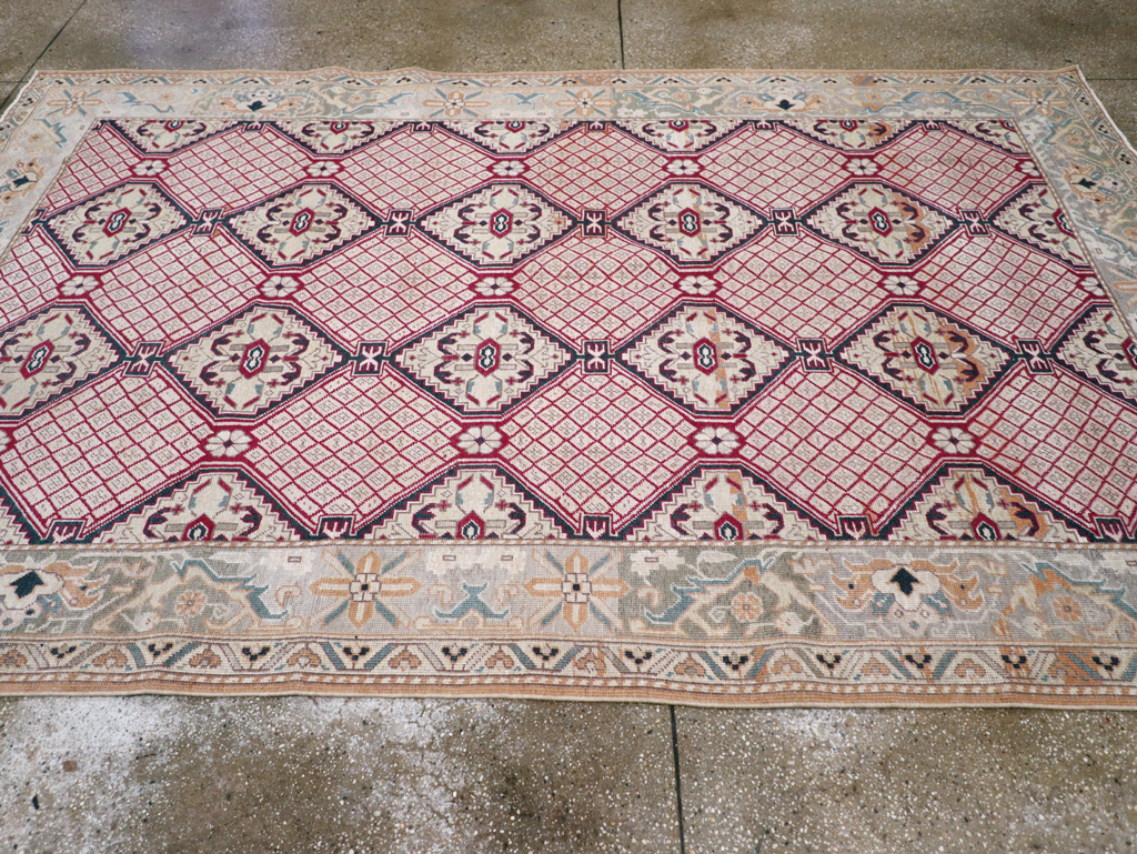 Vintage Turkish Sivas Carpet, No.24868 - Galerie Shabab