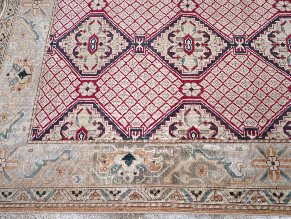 Vintage Turkish Sivas Carpet, No.24868 - Galerie Shabab