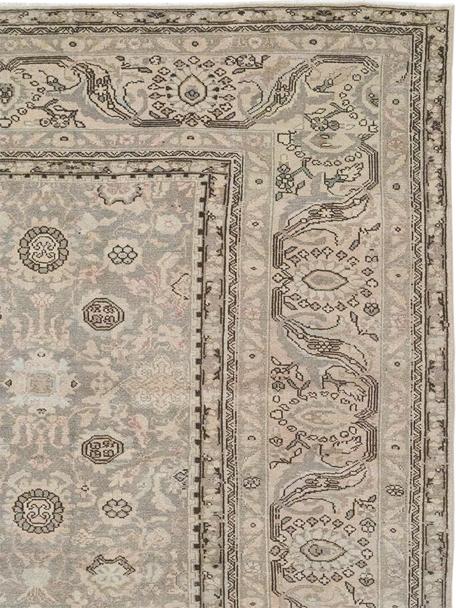 Vintage Persian Malayer Room Size Carpet, No.24871 - Galerie Shabab