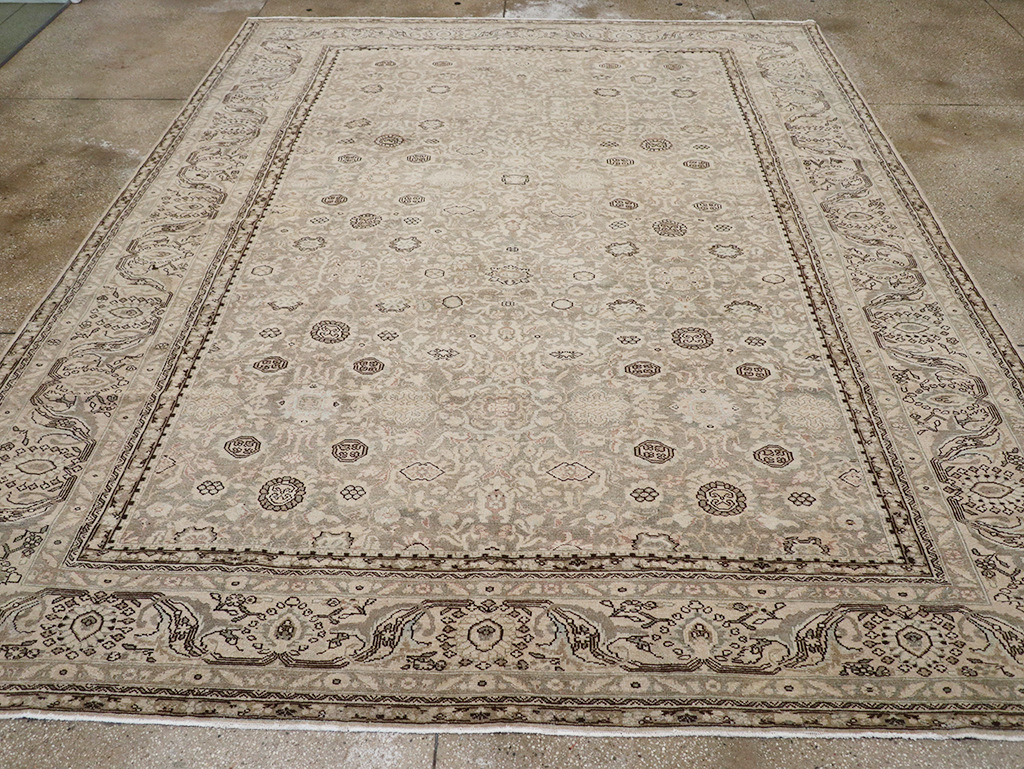 Vintage Persian Malayer Room Size Carpet, No.24871 - Galerie Shabab
