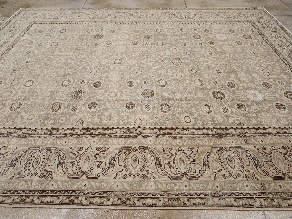 Vintage Persian Malayer Room Size Carpet, No.24871 - Galerie Shabab