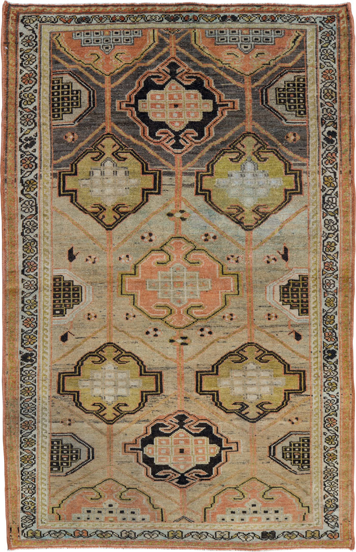 Vintage Persian Malayer Rug, No.24876 - Galerie Shabab