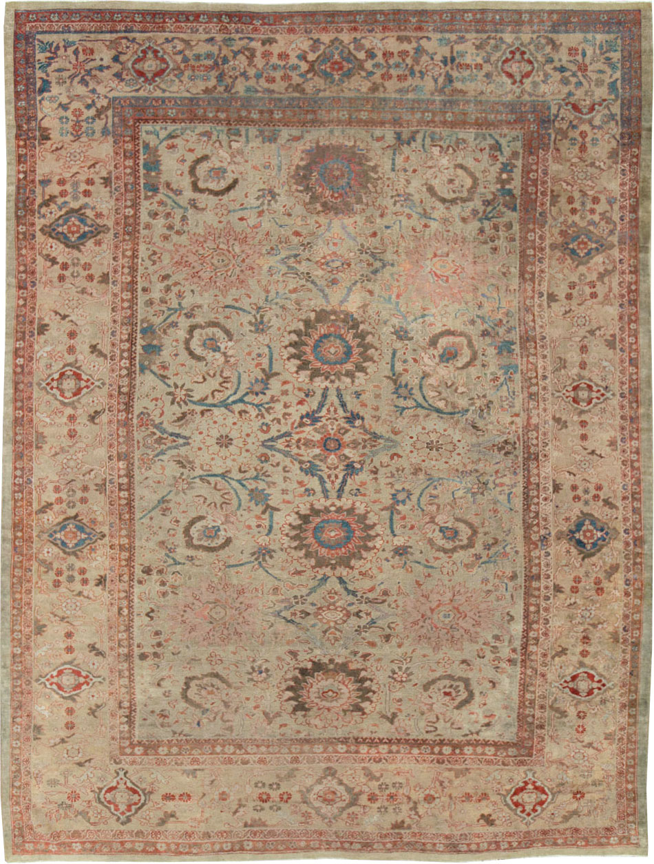 Antique Persian Sultanabad Carpet, No.24878 - Galerie Shabab