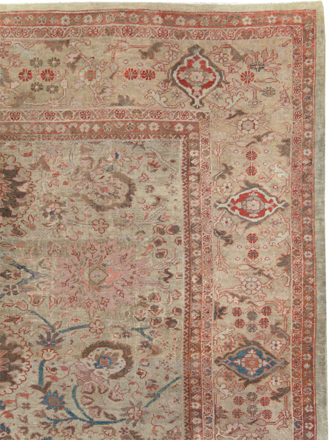 Antique Persian Sultanabad Carpet, No.24878 - Galerie Shabab