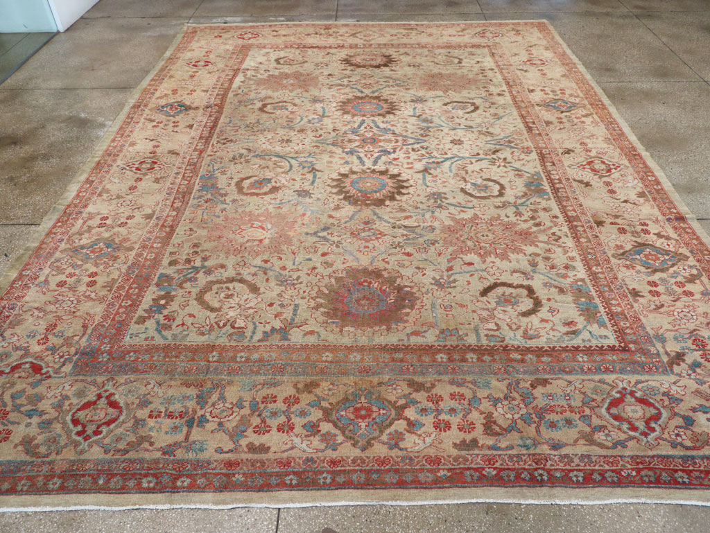Antique Persian Sultanabad Carpet, No.24878 - Galerie Shabab