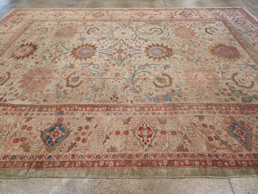 Antique Persian Sultanabad Carpet, No.24878 - Galerie Shabab