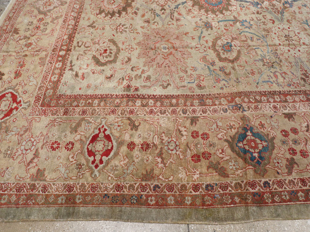 Antique Persian Sultanabad Carpet, No.24878 - Galerie Shabab