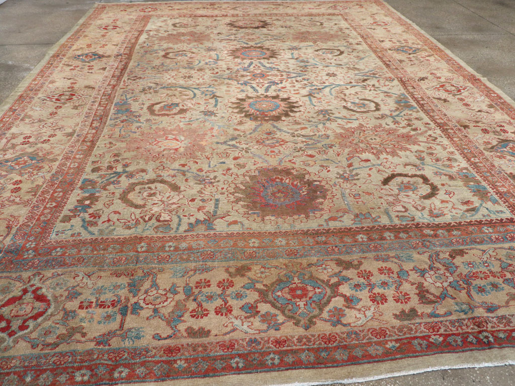 Antique Persian Sultanabad Carpet, No.24878 - Galerie Shabab