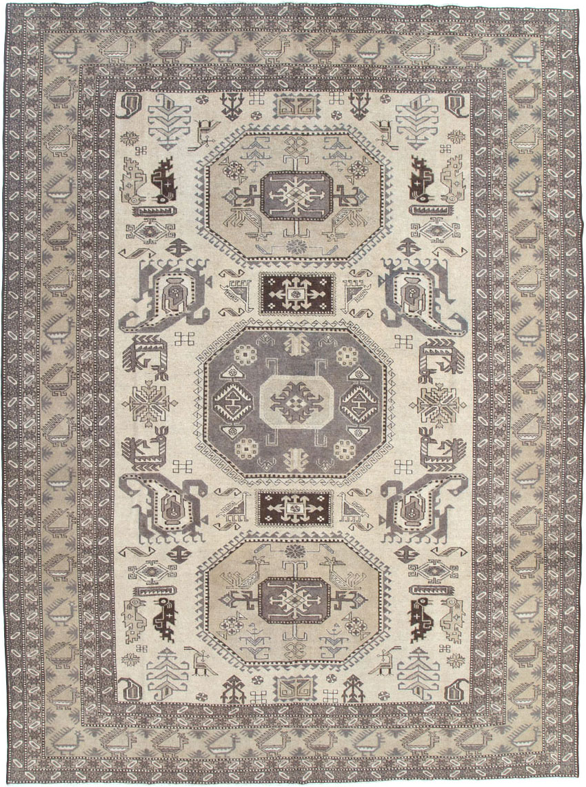 Vintage Persian Veece Carpet, No.24880 - Galerie Shabab