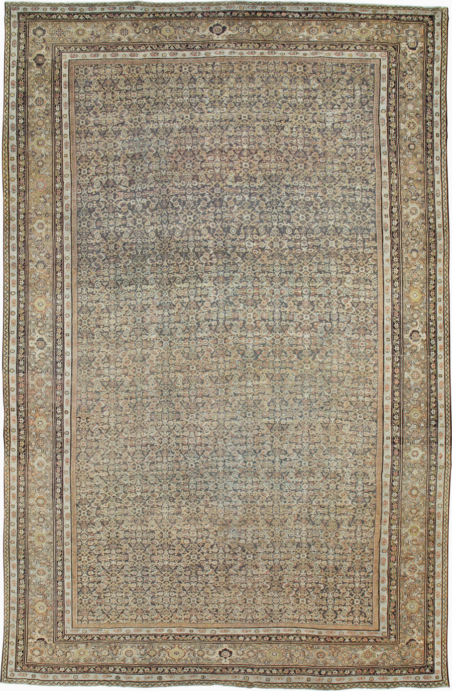 Antique Persian Mahal Carpet, No.24881 - Galerie Shabab