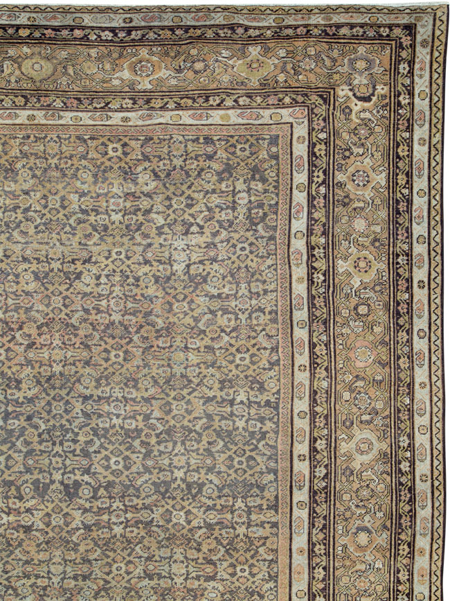 Antique Persian Mahal Carpet, No.24881 - Galerie Shabab