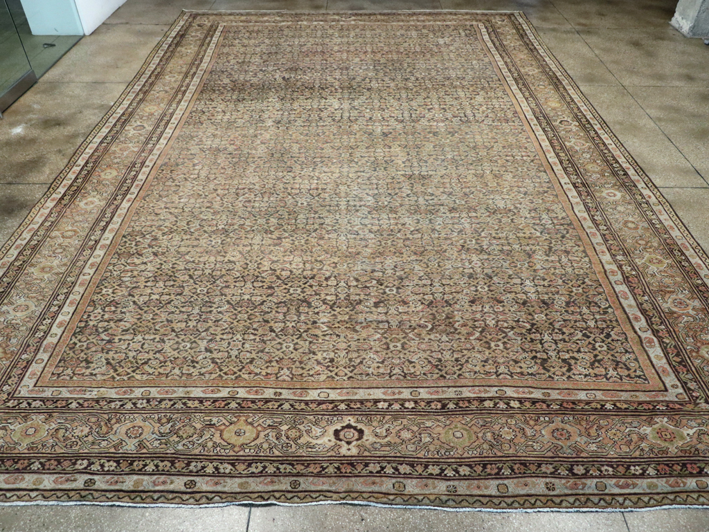 Antique Persian Mahal Carpet, No.24881 - Galerie Shabab
