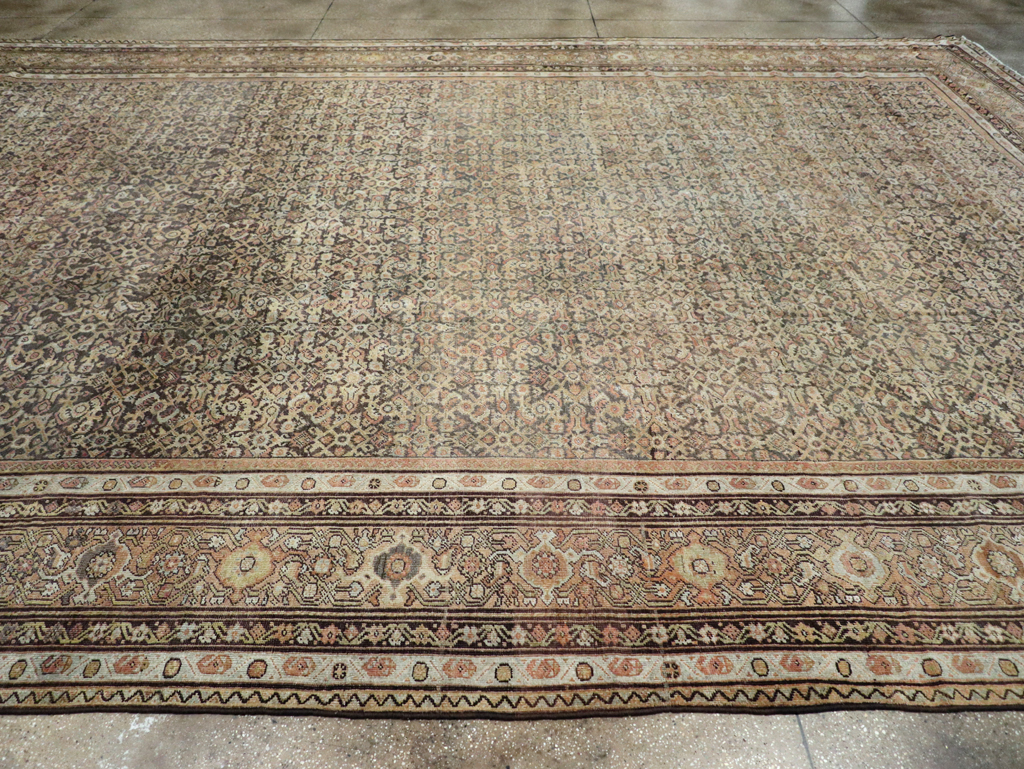 Antique Persian Mahal Carpet, No.24881 - Galerie Shabab