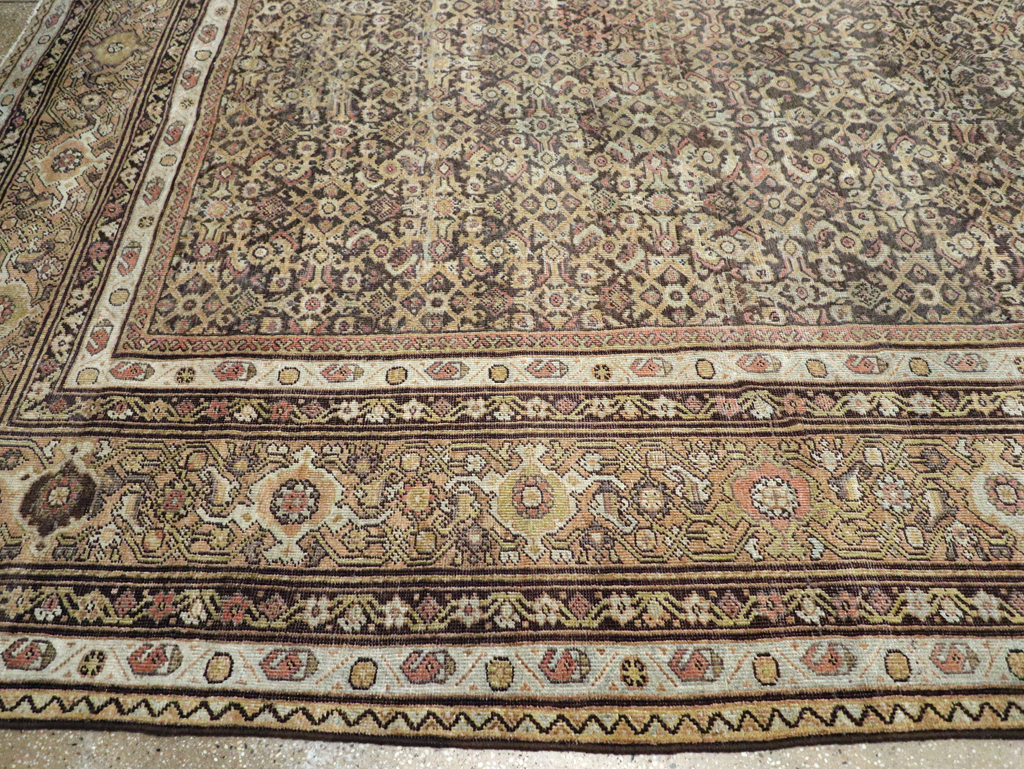 Antique Persian Mahal Carpet, No.24881 - Galerie Shabab