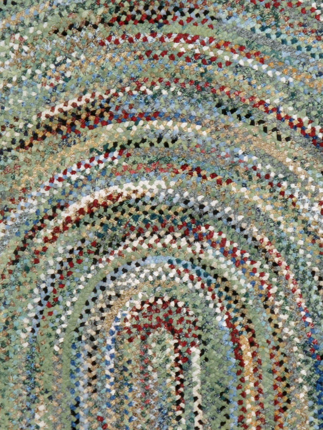 Vintage American Braid Carpet, No.24882 - Galerie Shabab