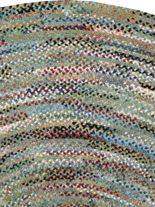 Vintage American Braid Carpet, No.24882 - Galerie Shabab