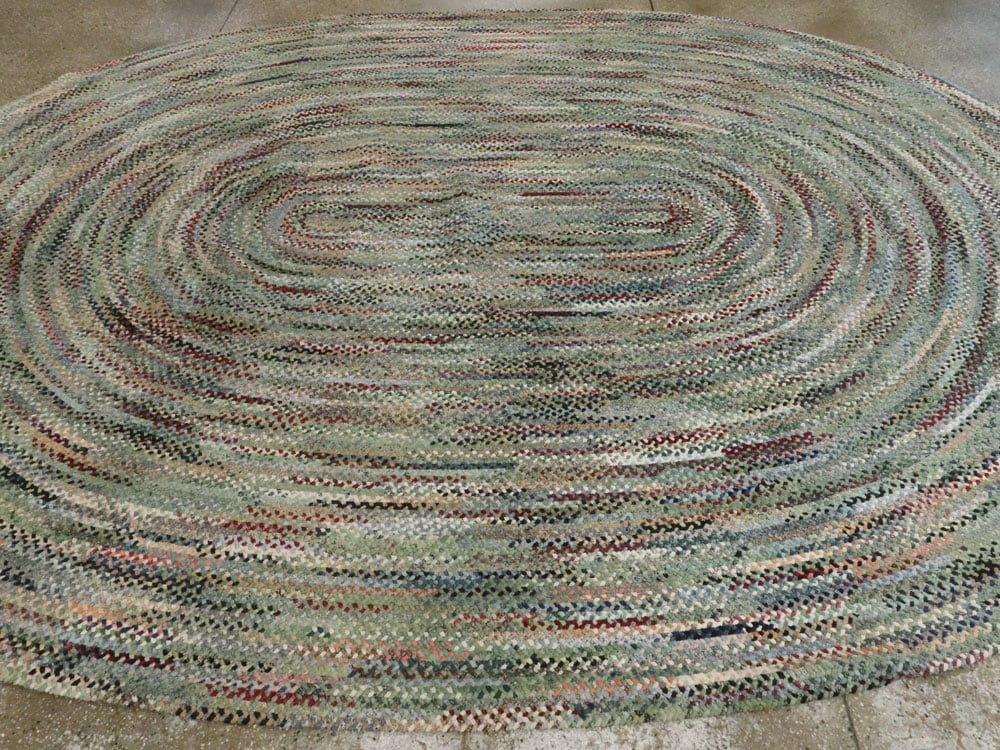 Vintage American Braid Carpet, No.24882 - Galerie Shabab