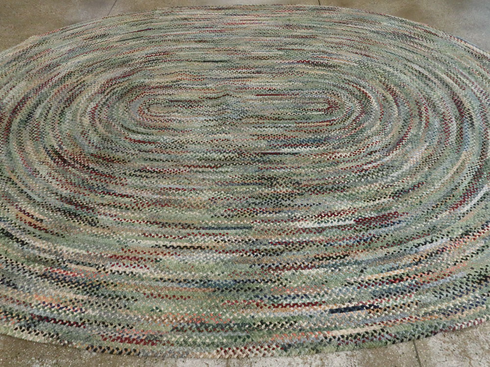 Vintage American Braid Carpet, No.24882 - Galerie Shabab