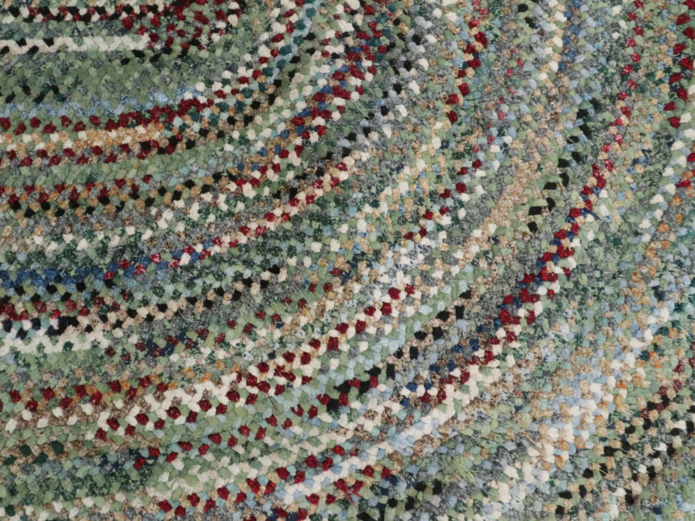 Vintage American Braid Carpet, No.24882 - Galerie Shabab