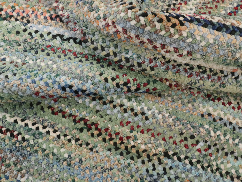 Vintage American Braid Carpet, No.24882 - Galerie Shabab