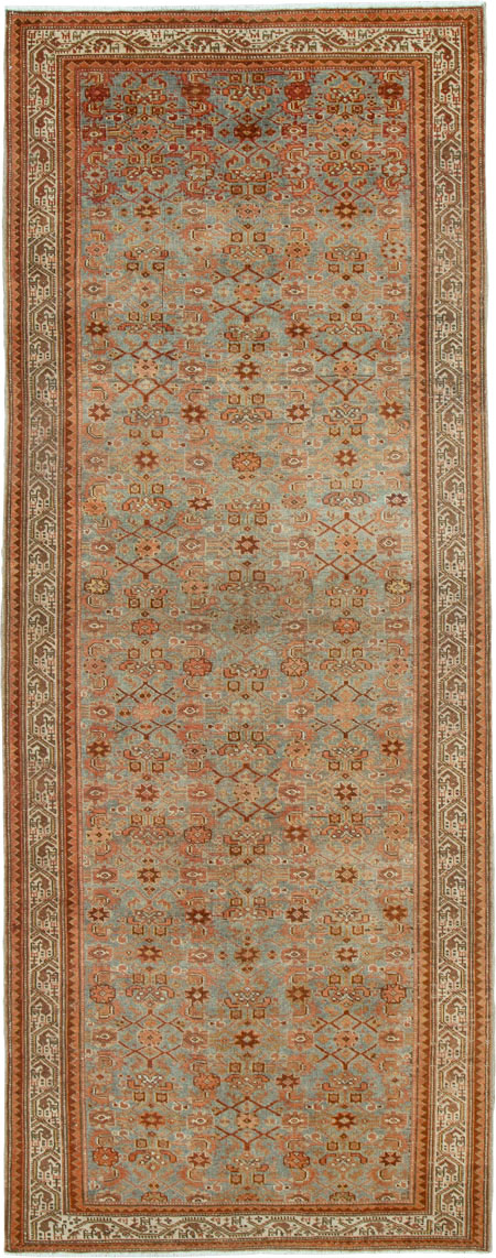 Antique Persian Kurdish Gallery Carpet, No.24883 - Galerie Shabab