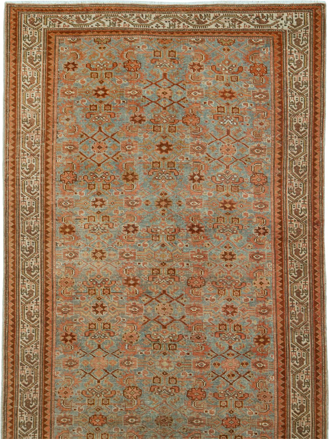 Antique Persian Kurdish Gallery Carpet, No.24883 - Galerie Shabab