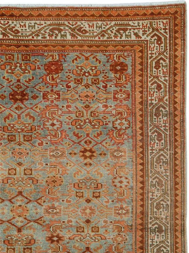 Antique Persian Kurdish Gallery Carpet, No.24883 - Galerie Shabab