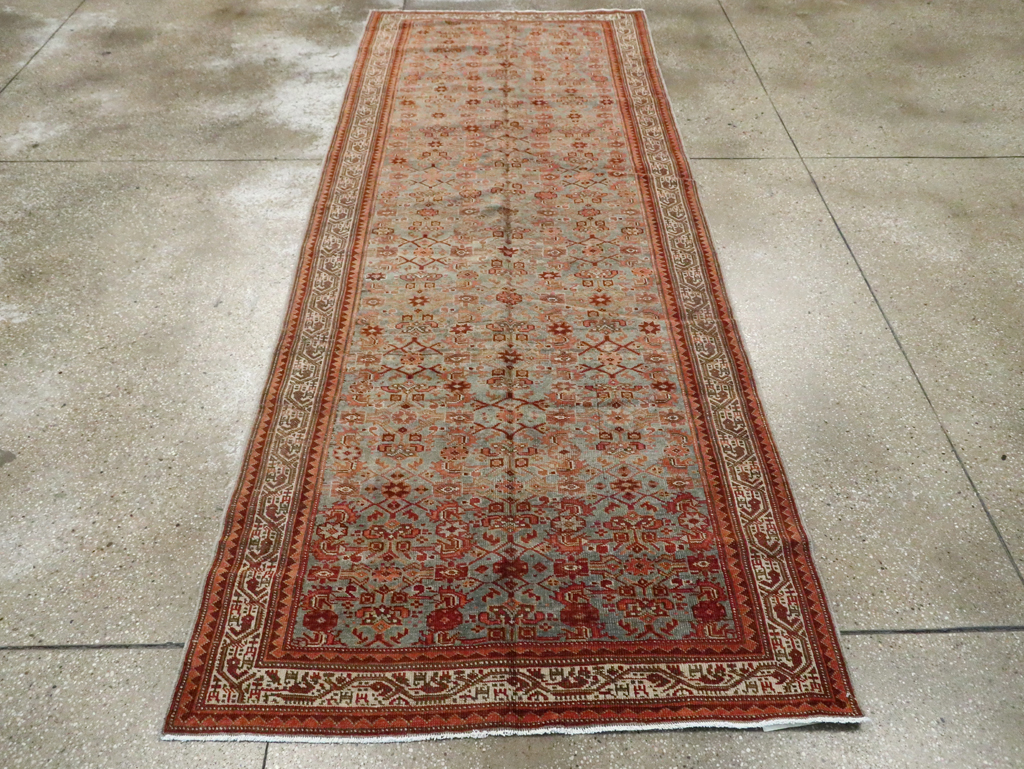 Antique Persian Kurdish Gallery Carpet, No.24883 - Galerie Shabab