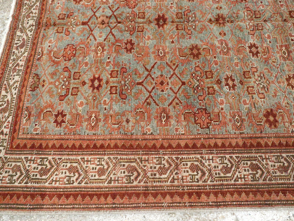 Antique Persian Kurdish Gallery Carpet, No.24883 - Galerie Shabab