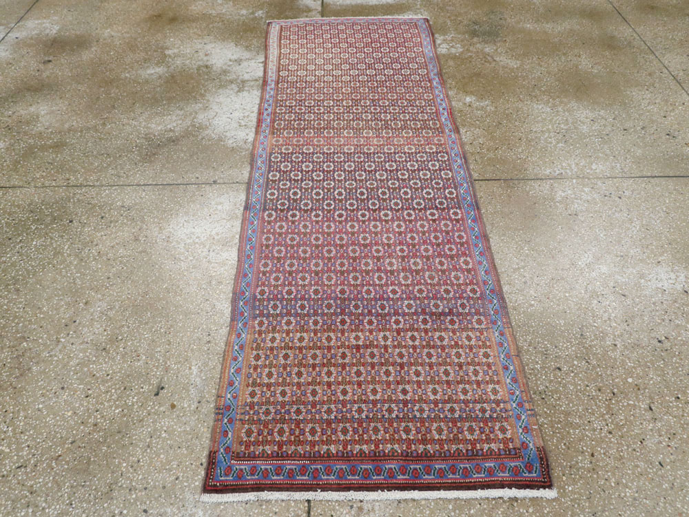 Vintage Persian Malayer Runner, No.24886 - Galerie Shabab
