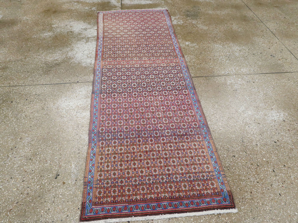 Vintage Persian Malayer Runner, No.24886 - Galerie Shabab