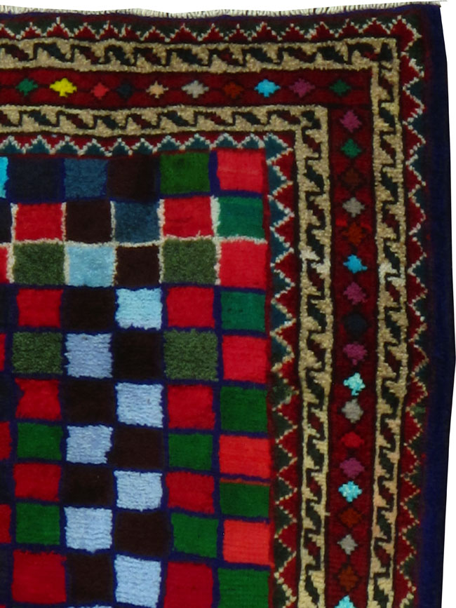 Vintage Hamadan Rug, No.24887 - Galerie Shabab