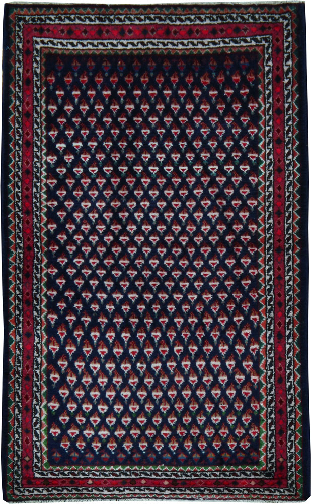 Vintage Persian Hamadan Rug, No.24888 - Galerie Shabab