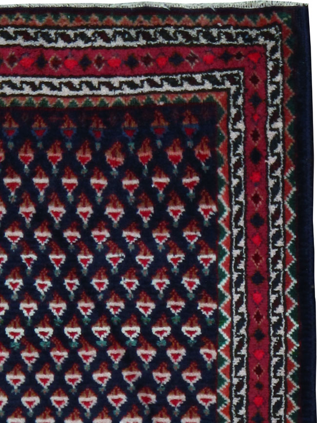 Vintage Persian Hamadan Rug, No.24888 - Galerie Shabab