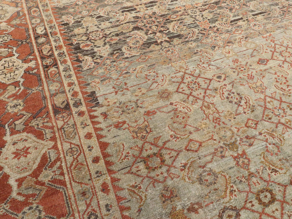 Antique Persian Malayer Carpet, No.24890 - Galerie Shabab