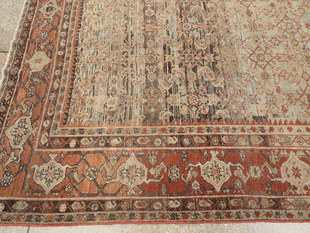 Antique Persian Malayer Carpet, No.24890 - Galerie Shabab