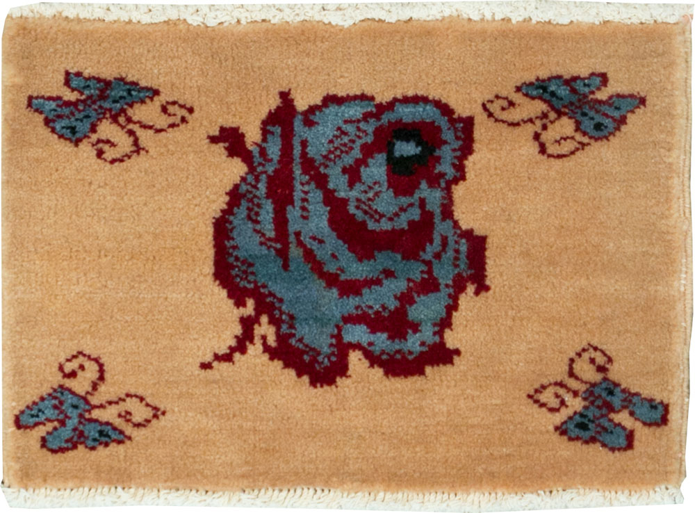 Vintage Persian Pictorial Baluch Rug (Pair: 1 of 2), No.24907 - Galerie Shabab