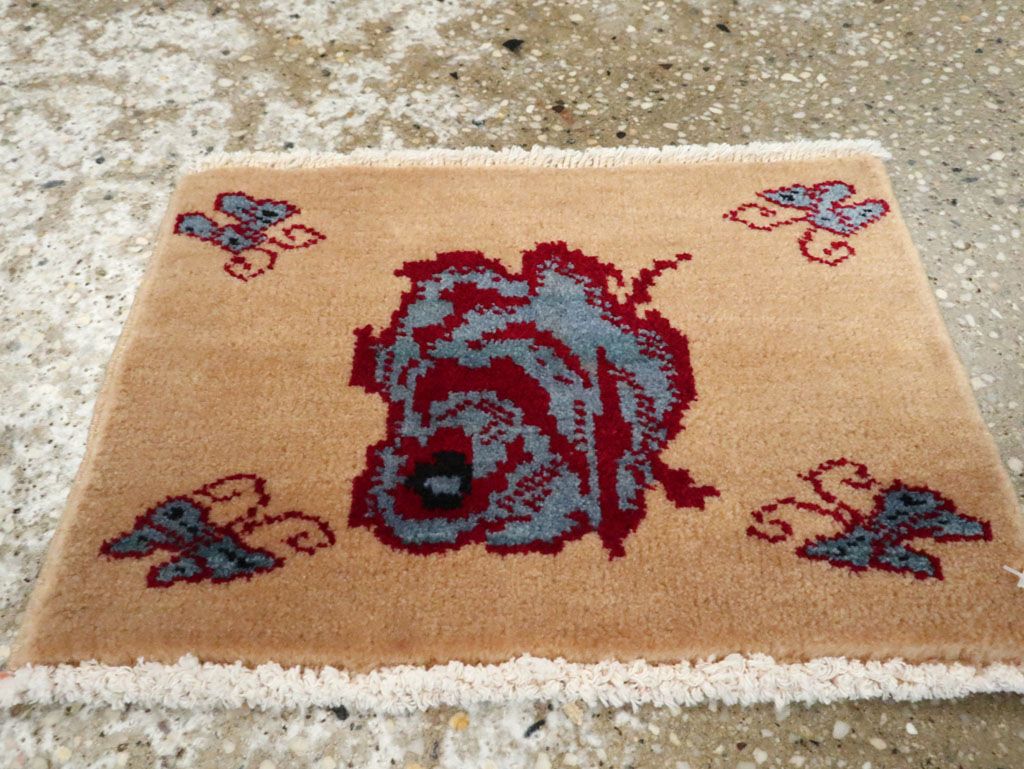 Vintage Persian Pictorial Baluch Rug (Pair: 1 of 2), No.24907 - Galerie Shabab
