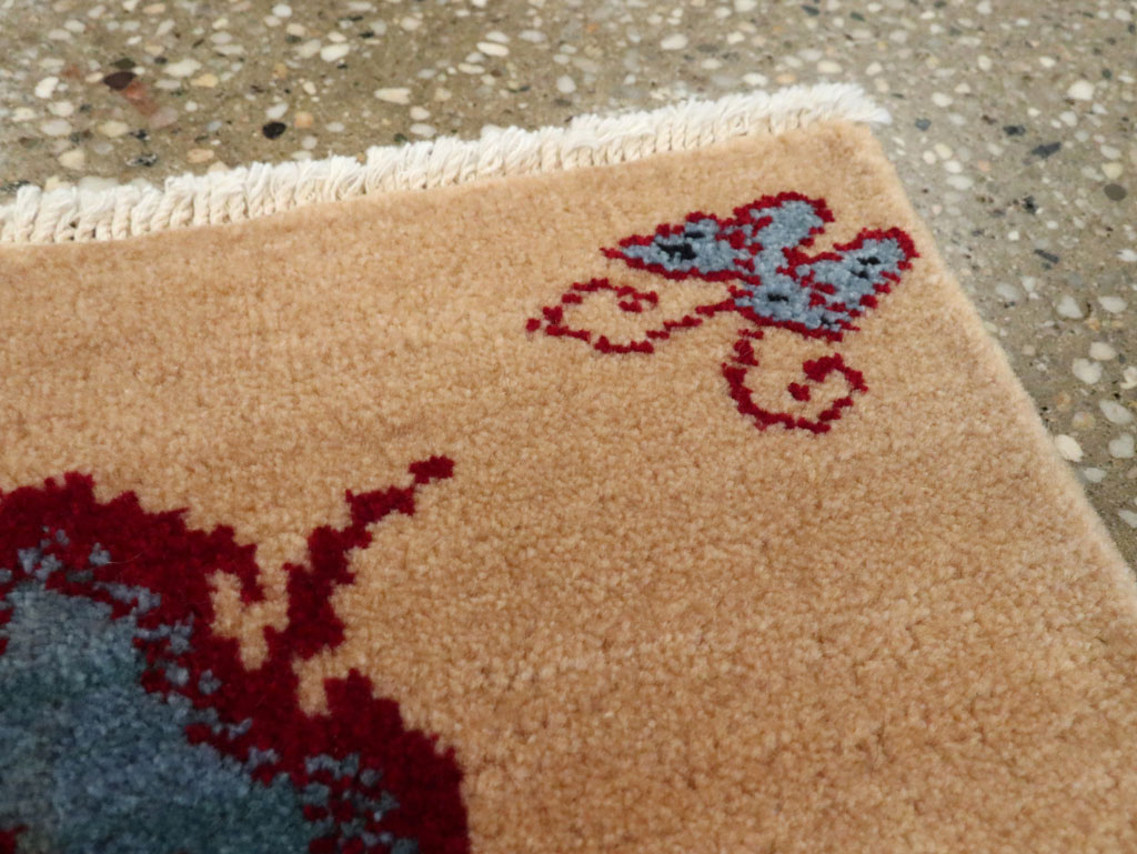 Vintage Persian Pictorial Baluch Rug (Pair: 1 of 2), No.24907 - Galerie Shabab